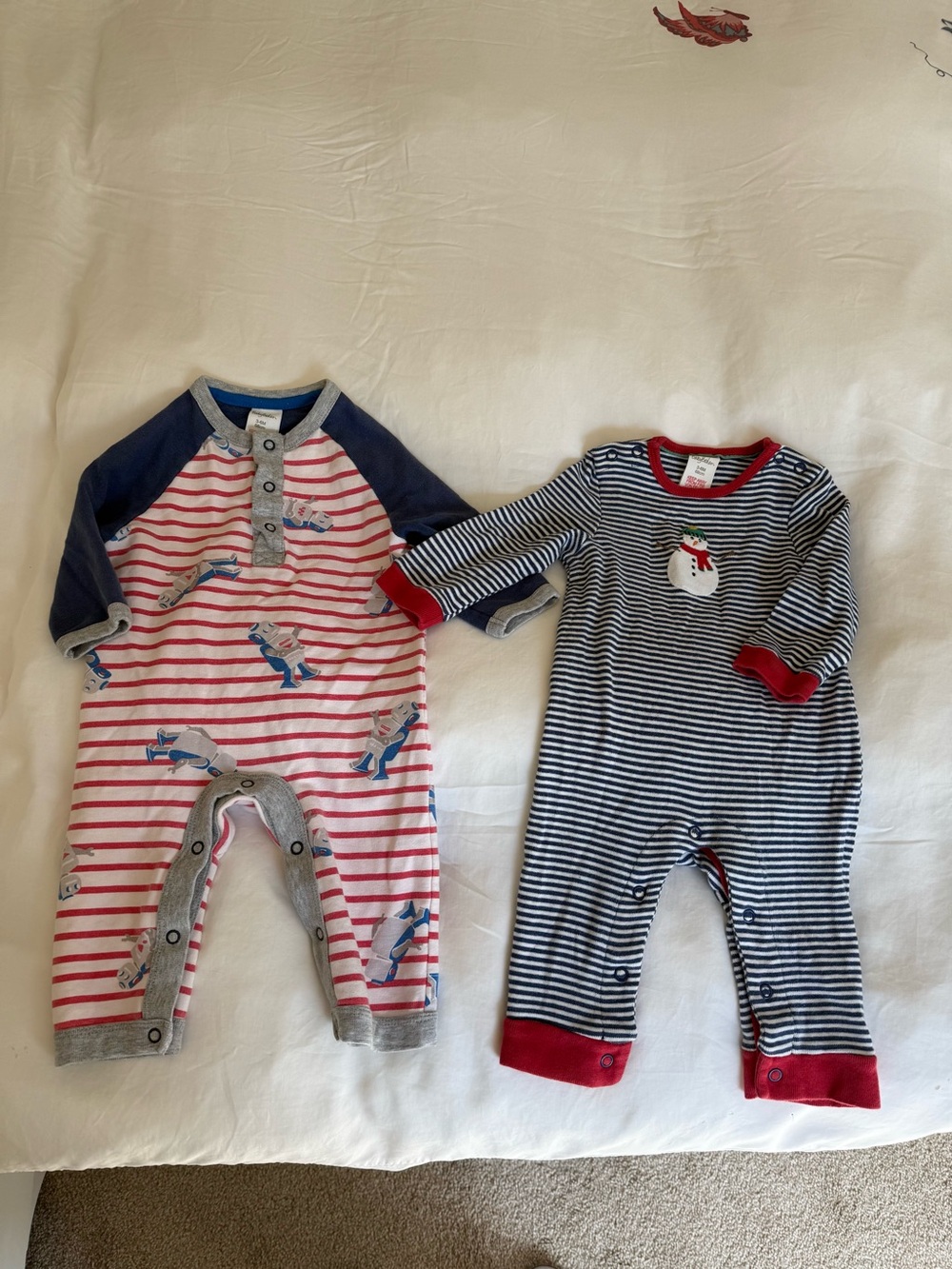 Baby Boden 2-pack Cotton Romper